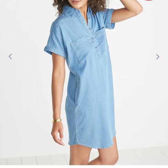 Marine Layer Daisy Chambray Tunic - Picture 4 of 15